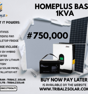 homeplus basic 1kva solar bundle