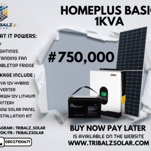 homeplus basic 1kva solar bundle