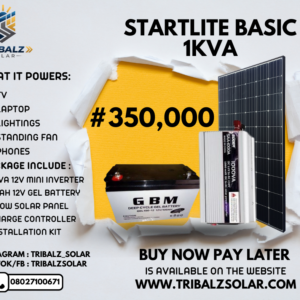 Tribalz Solar Startlite Basic Solar Bundle Nigeria